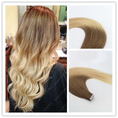 Ombre Color #6#613 High Quality Tape in Hair Extensions Seamless Virgin Human Hair Skin Weft Slik Straight Tape on Extension 100g Per Piece
Ombre Color #6#613 High Quality Tape in Hair Extensions Seamless Virgin Human Hair Skin Weft Slik Straight Tape on Extension 100g Per Piece