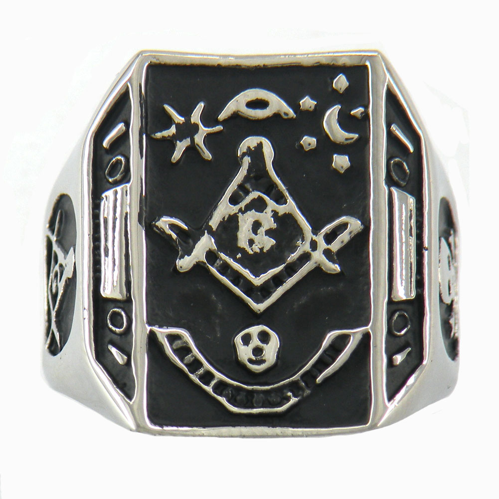 FANSSTEEL stainless steel mens or wemens jewelry free masonaryAUDE VIDE TACE MASTER MASONS MASONIC RING WITH SUN MOON STARS ring 9w76
FANSSTEEL stainless steel mens or wemens jewelry free masonaryAUDE VIDE TACE MASTER MASONS MASONIC RING WITH SUN MOON STARS ring 9w76