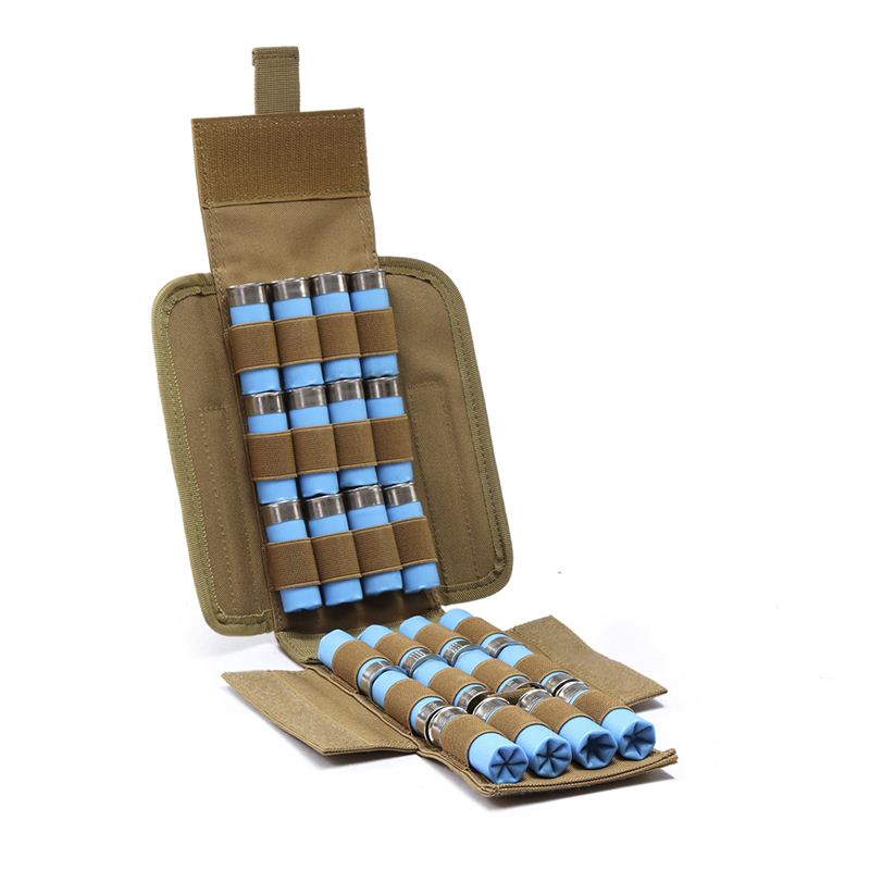 Hunting Ammo Bags Molle 25 Round 12GA 12 Gauge Ammo Shells Shotgun Reload Magazine Pouches
Hunting Ammo Bags Molle 25 Round 12GA 12 Gauge Ammo Shells Shotgun Reload Magazine Pouches