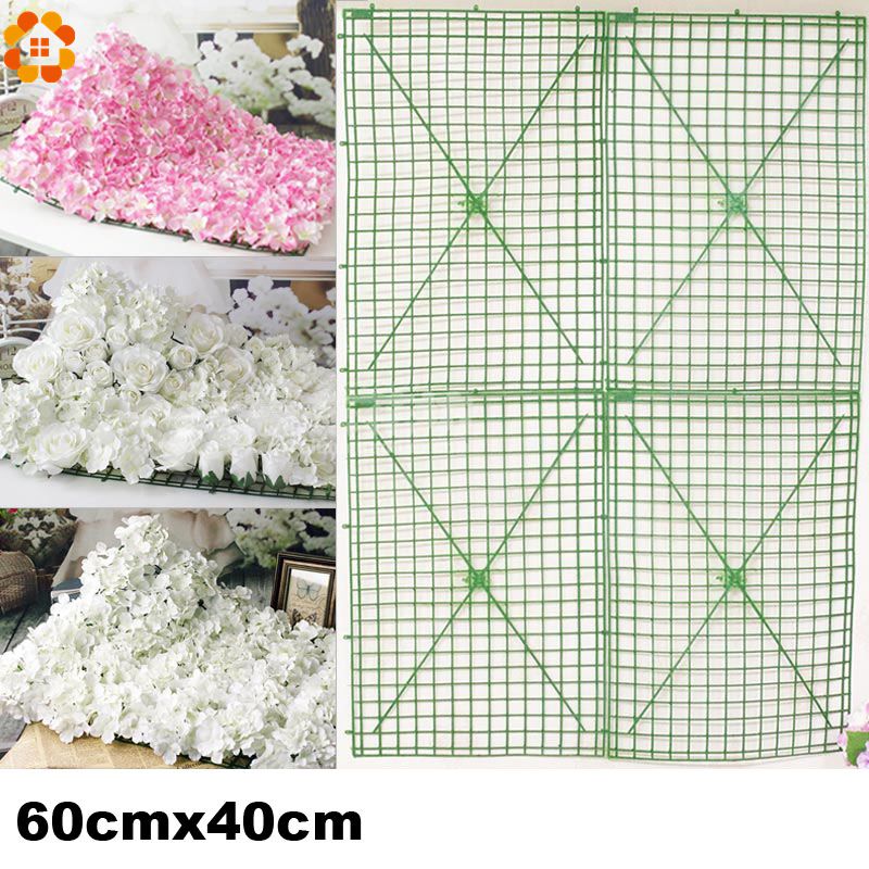 plastic flower row flowers bent sub-rack wedding flower supplies flower wall Arches for wedding decoration Wholesale-large size 60x40cm