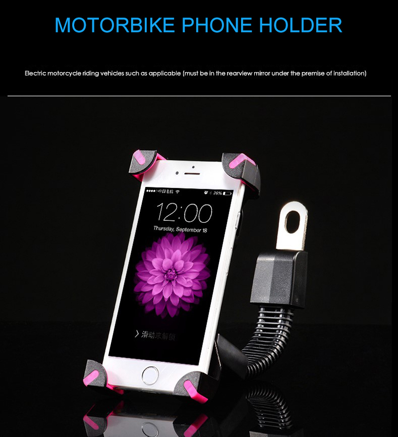 Versatile Multi-Purpose Vehicle-Mounted Handyholder for Smartphones/GPS Navigation