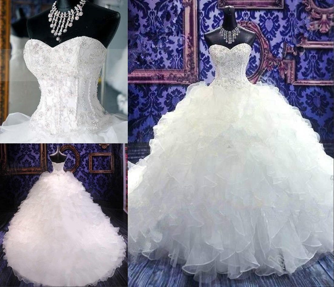 Vintage Wedding Dresses Ball Gown Beaded Sweetheart Corset Royal Princess Gowns Ruffled Organza Chapel Train Bridal Wedding Dress, White
Vintage Wedding Dresses Ball Gown Beaded Sweetheart Corset Royal Princess Gowns Ruffled Organza Chapel Train Bridal Wedding Dress, White