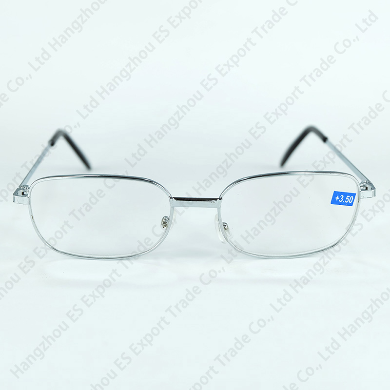Full Metal Rim Standard Olders Reading Glasses With Power Lenses Golden And Silver 2 Colors Frame Mixed Wholesale