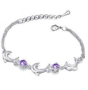 Brand new High-end bracelet dolphin Festival fish shape jewelry FB311 mix order 20 pieces a lot Charm Bracelets