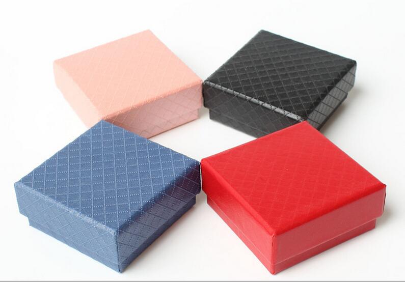 Diamond 7 * 7 Jewelry Box Jewelry Jewelry Packaging Carton Ring Box
