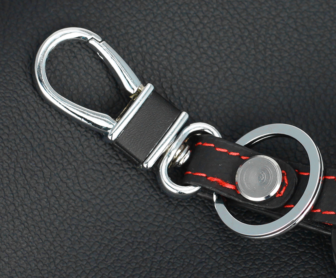 Leather Smart Remote Key Fob Holder Cover Case Keyfob For Edge Explorer Taurus