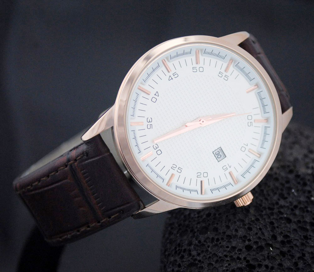 Popular Top Brand Watches Men Leather strap Date Calendar quartz wrist Watch A3632-2, Rose gold all black
Popular Top Brand Watches Men Leather strap Date Calendar quartz wrist Watch A3632-2, Rose gold all black
