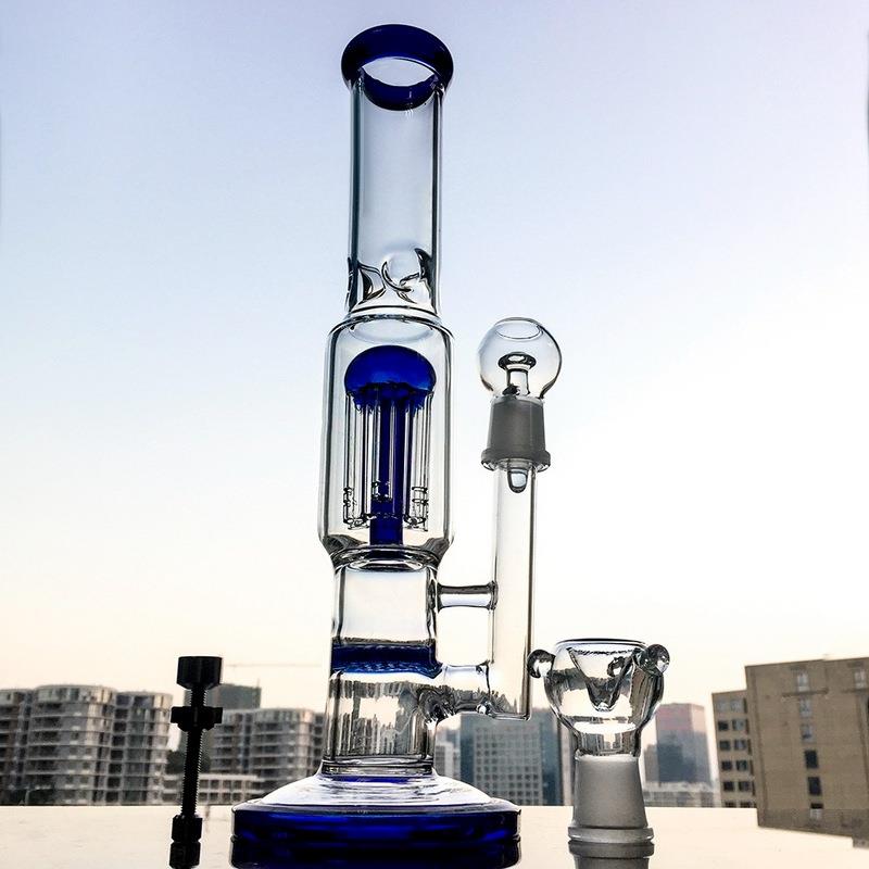 8 Arm Tree Percolator Glass Bong Straight Tube Bongs Percs Water Pipe Oil Dab Rigs Green Blue Clear With Titanium Nail 1003
8 Arm Tree Percolator Glass Bong Straight Tube Bongs Percs Water Pipe Oil Dab Rigs Green Blue Clear With Titanium Nail 1003
