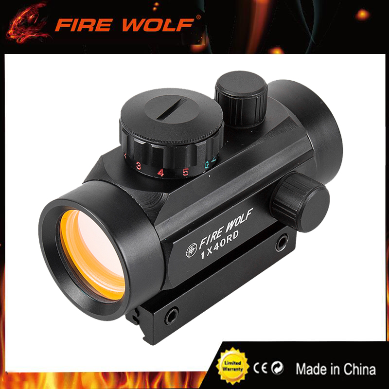FIRE WOLF 1x40 Hunting Tactical Holographic Riflescopes Red Green Dots Optical Sight Scope Adjustable Rifle Gun Scope
FIRE WOLF 1x40 Hunting Tactical Holographic Riflescopes Red Green Dots Optical Sight Scope Adjustable Rifle Gun Scope