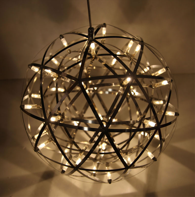 LED Modern Pendant Lamps Fireworks Lamp Ball Stars Hanging Pendant Lights Fixture Hotel Shopping Mall Cafes Pub Bar Home Indoor Lighting - view 8