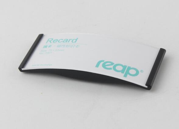 Reap ABS magnetic staff name badge logo name mark card tag holder magnet badges name frame 75*32mm
Reap ABS magnetic staff name badge logo name mark card tag holder magnet badges name frame 75*32mm