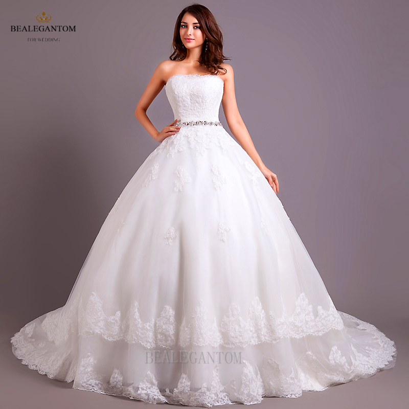 2017 New Real Photo White Lace Ball Gown Wedding Dresses Organza Appliques Beaded Cheap Vintage Plus Size Bridal Gowns BM27, Red
2017 New Real Photo White Lace Ball Gown Wedding Dresses Organza Appliques Beaded Cheap Vintage Plus Size Bridal Gowns BM27, Red