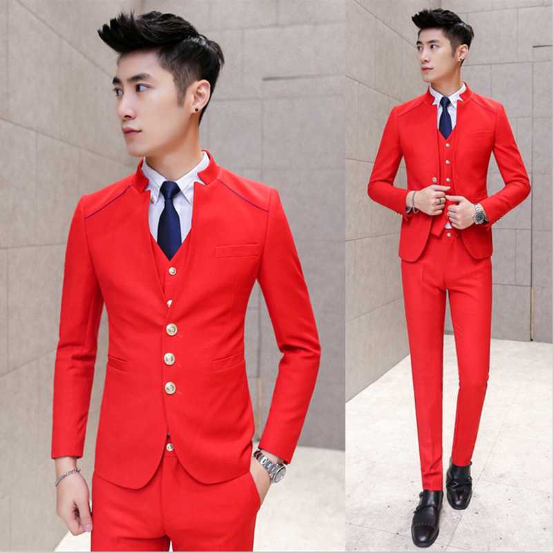 Wholesale- New Fashion Hot Brand Wholesale 2016 men's casual high quality wedding outwear male slim korea style standing collar blazers, Navy
Wholesale- New Fashion Hot Brand Wholesale 2016 men's casual high quality wedding outwear male slim korea style standing collar blazers, Navy