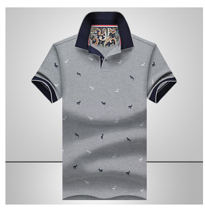 men fashion business casual shirts Cotton Short Sleeve Camisas Stand Collar Male Shirt tops free shipping new