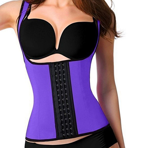 Wholesale- NEW GOODS NEW ITEMS Women's Sexy 3 Hooks Waist Trainer Cincher Corset Body Shaper Vest Shapewear