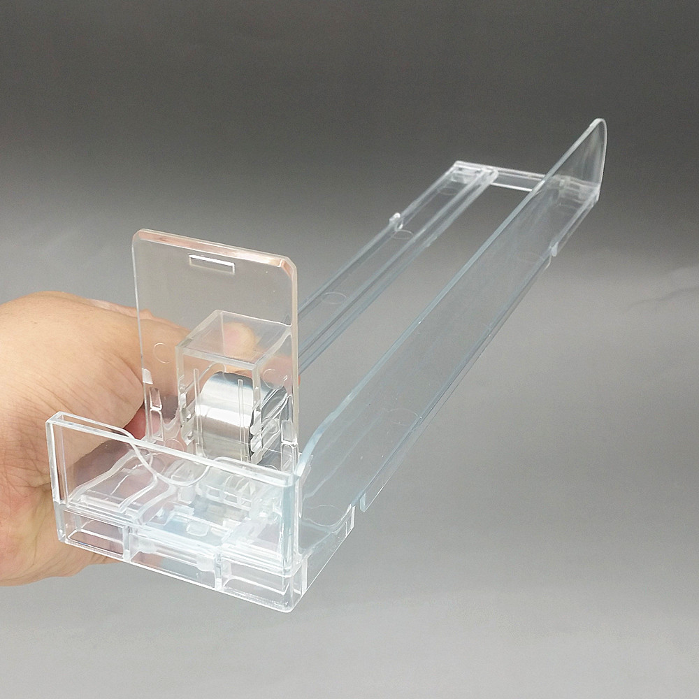 Plastic Supermarket Shelf Rack Cigarettes Products Automatic Refill Pushing Pusher System Unibody Single in Retail Stores 5sets
Plastic Supermarket Shelf Rack Cigarettes Products Automatic Refill Pushing Pusher System Unibody Single in Retail Stores 5sets
