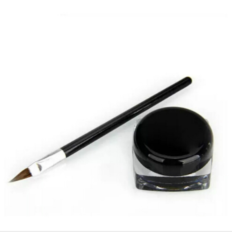 New Waterproof Eye Liner Pencil Make Up black Liquid Eyeliner Shadow Gel Makeup + Brush Black maquiagem
New Waterproof Eye Liner Pencil Make Up black Liquid Eyeliner Shadow Gel Makeup + Brush Black maquiagem