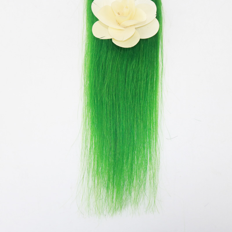 Jade Green Remy Straight Tape in Hair Extensions 20Pcs/Set Seamless PU Tape in Skin Weft Cheap Human Hair