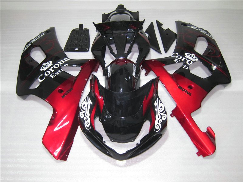 Free customize fairing kit for Suzuki GSXR1000 00 01 02 wine red black fairings set GSXR1000 2000 2001 2002 OT14, Same as picture
Free customize fairing kit for Suzuki GSXR1000 00 01 02 wine red black fairings set GSXR1000 2000 2001 2002 OT14, Same as picture