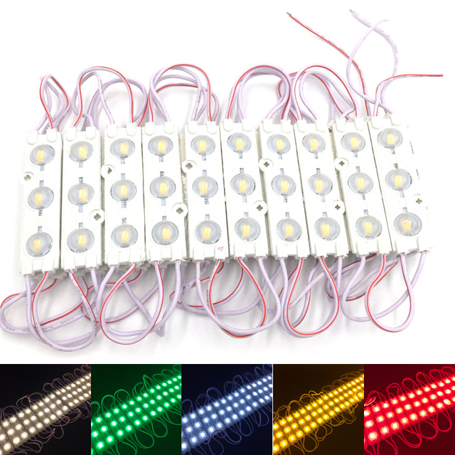 LED modules store front window light sign Lamp 3 SMD 5630 Injection white ip68 Waterproof Strip Light led backlight (10ft=20pcs)
LED modules store front window light sign Lamp 3 SMD 5630 Injection white ip68 Waterproof Strip Light led backlight (10ft=20pcs)