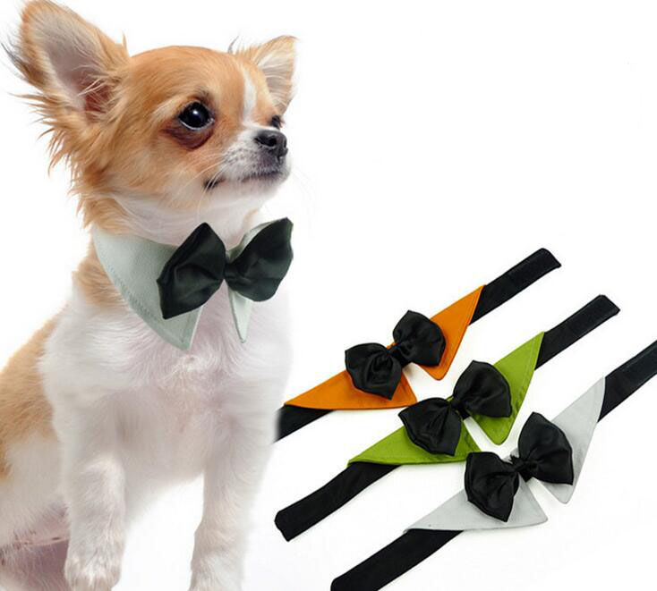 Supplies Wedding Accessories Bow Tie Dog Cat Bowtie Formal Pet Adjustable Collar Party Necktie G485