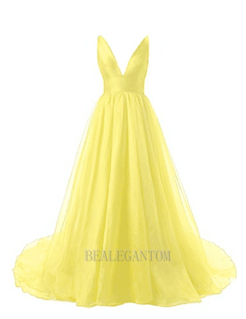 new sexy deep v neck long evening prom dresses floorlength plus size formal party wear gown bm08