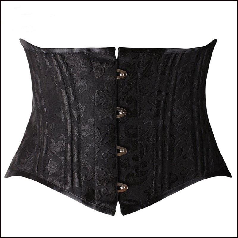 Double steel boned Underbust Corset Bodysuit Waist Trainer Slim Shapewear Control Corsets Cincher Body Shaper Bustier Waist Trainer 8110