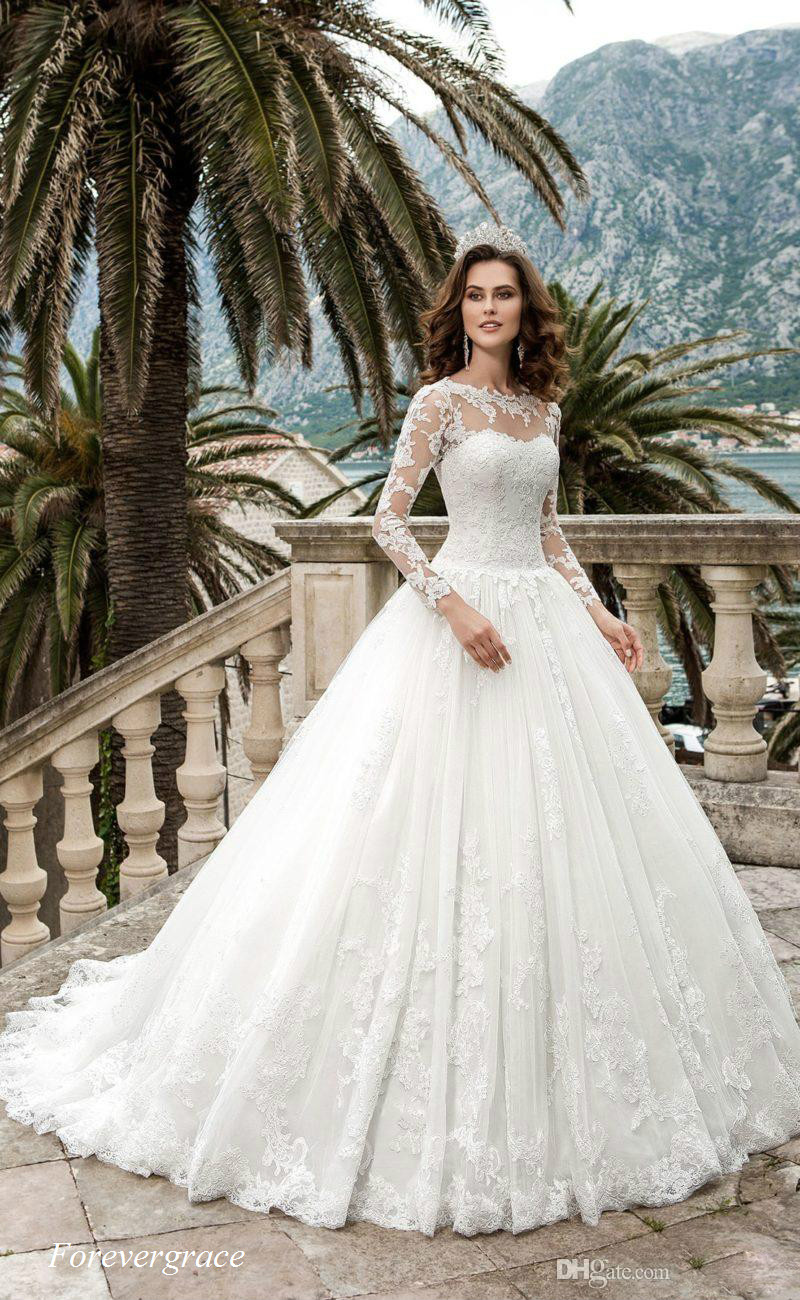 Vintage Cheap A-line Lace New Queen Wedding Dress High Quality Sheer Neck Corset Back Long Sleeves Bridal Gown Custom Made Plus Size
