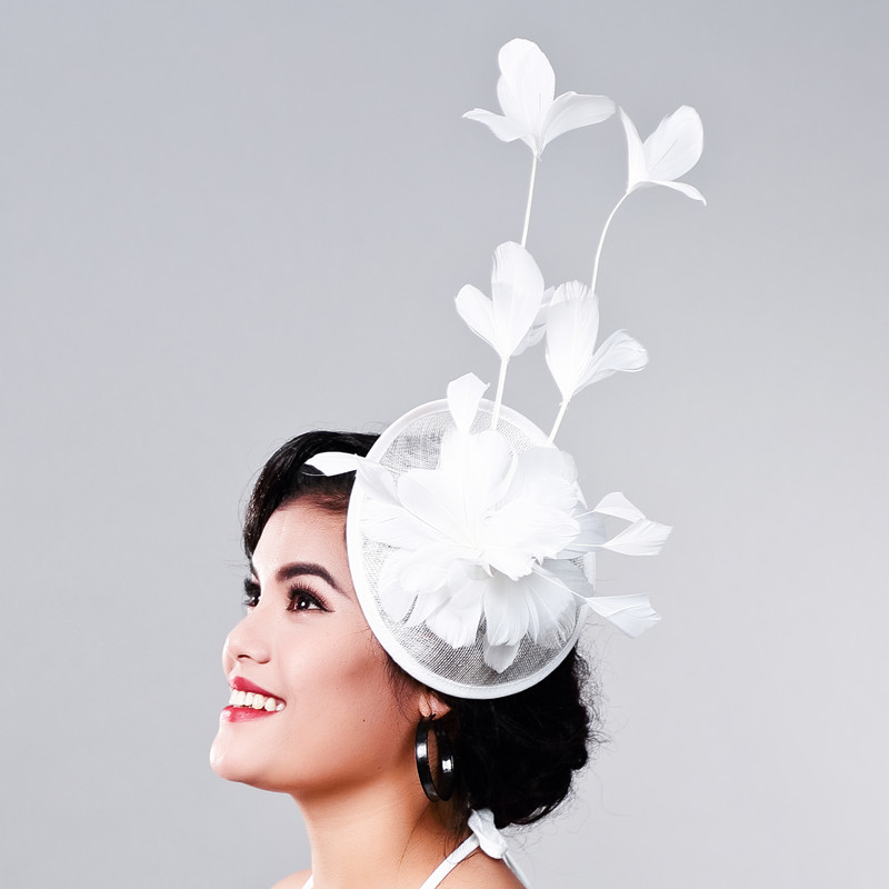 Multiple color Elegant Ladies sinamay fascinator headwear feather party show hair accessories millinery cocktail hats nice headwear MD16018
Multiple color Elegant Ladies sinamay fascinator headwear feather party show hair accessories millinery cocktail hats nice headwear MD16018