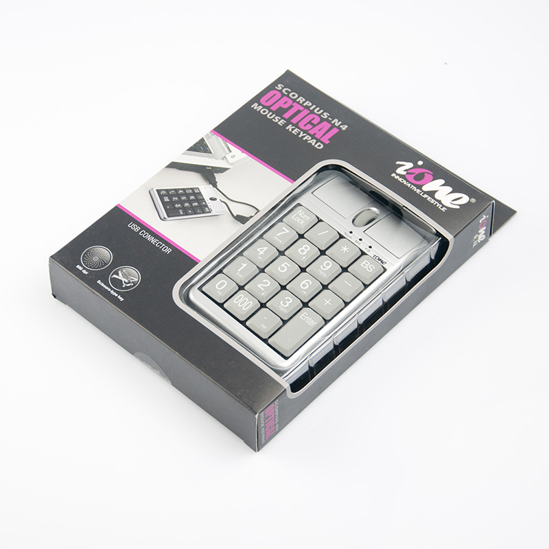 iOne Keyboard Mouse Combos 19 Numerical Keypad with Scroll Wheel for fast data entry USB keyboard mause Wireless 24G and Bluetoot
