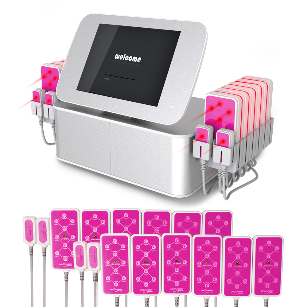 Diode Lipo Laser Slimming Equipment Fast Fat Burning Remover Body Shaping Weight Loss Machine 16pcs Paddles
Diode Lipo Laser Slimming Equipment Fast Fat Burning Remover Body Shaping Weight Loss Machine 16pcs Paddles