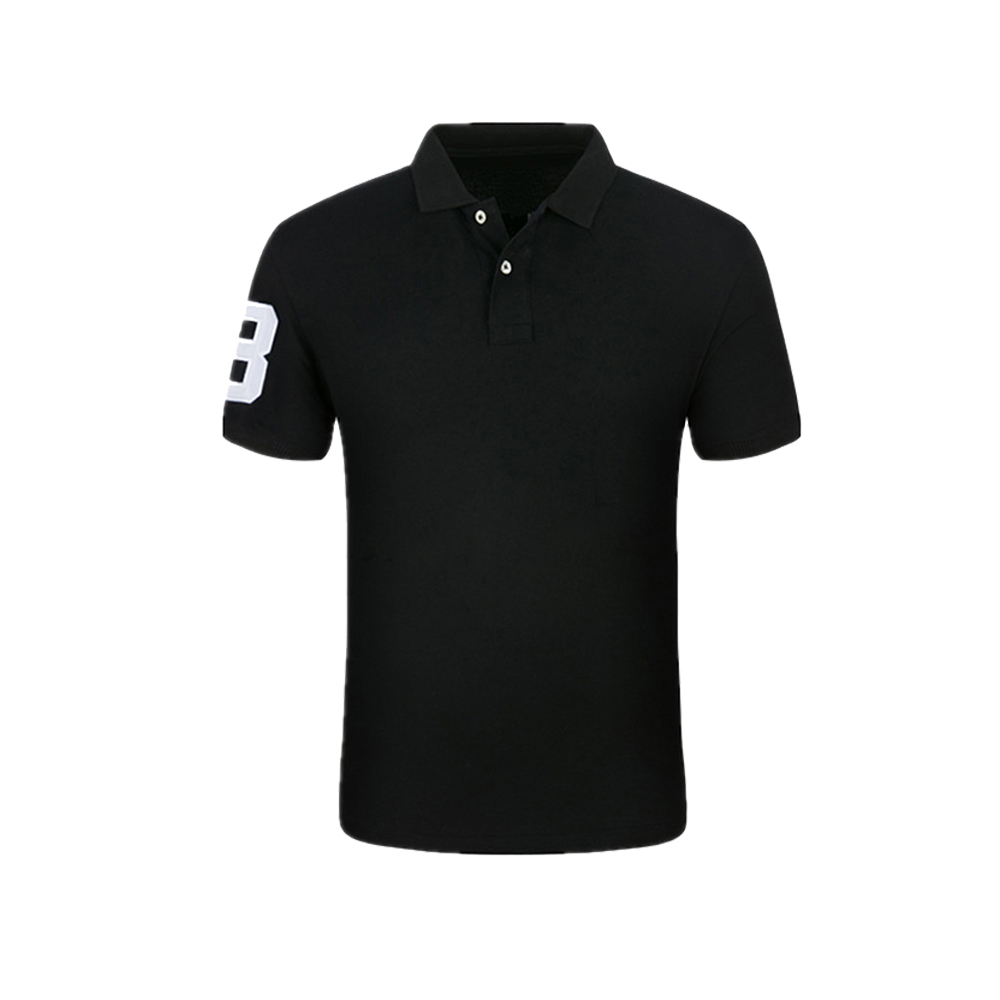 Brand Top Quality Classic Short Sleeve Solid Cotton Polo, Stand Collar Clothing Black Fashion Casual Men Polo Shirt T1686, As picture
Brand Top Quality Classic Short Sleeve Solid Cotton Polo, Stand Collar Clothing Black Fashion Casual Men Polo Shirt T1686, As picture