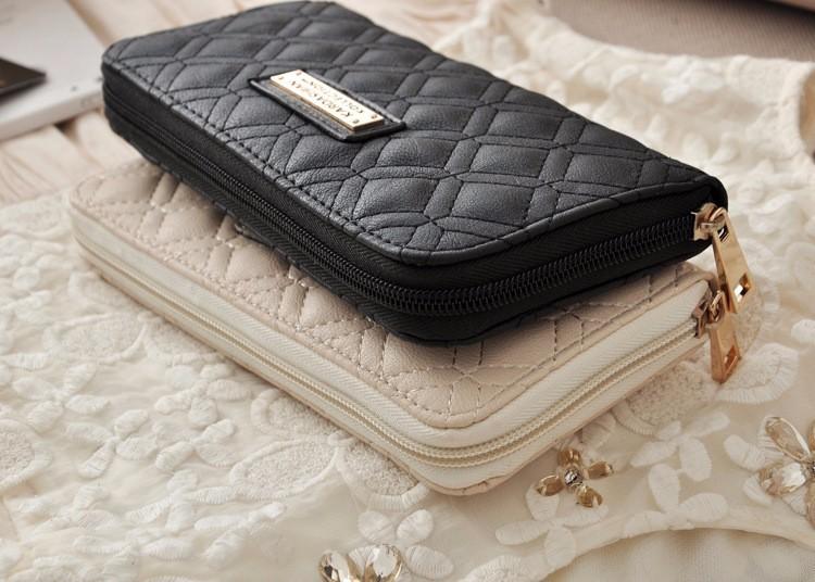 2017 Hot Selling Kk Wallet Long Design Women Wallets PU Leather Kardashian Kollection High Grade Clutch Bag Zipper Coin Purse Handbag