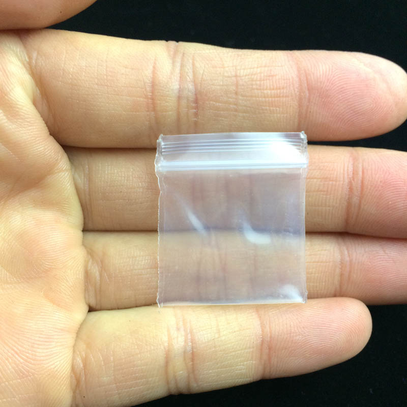 Herb Packaging Bags 100 Pcs/Lot 2.5x3cm 100pcs/pack 1010 Jewelry Reclosable Plastic Poly Clear Bag