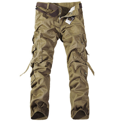 2017 Worker Pants CHRISTMAS NEW MENS CASUAL ARMY CARGO CAMO COMBAT WORK PANTS TROUSERS 6 COLORS SIZE 28-38