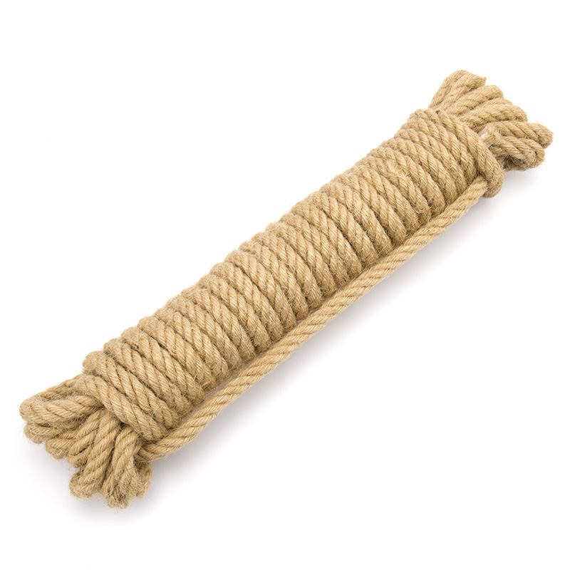 10M Bondage Rope Shibari Natural Burrs High Quality Jute Rope Fetish bdsm Bondage Restraints Sex Toys for Couples Erotic Toys 0701