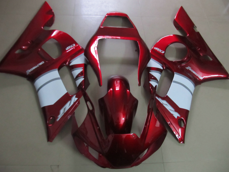 High quality fairing kit for Yamaha YZF R6 98 99 00 01 02 wine red white fairings set YZFR6 1998-2002 OT15, Same as picture
High quality fairing kit for Yamaha YZF R6 98 99 00 01 02 wine red white fairings set YZFR6 1998-2002 OT15, Same as picture