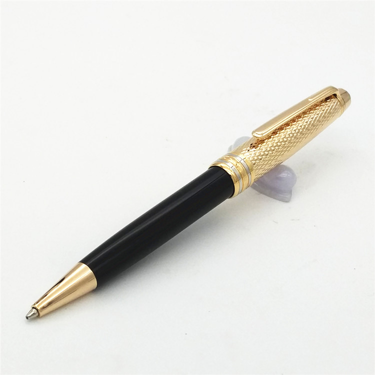 classic black Ballpoint pen high-quality golden clip stationery school office supplies writing ball pens gift
classic black Ballpoint pen high-quality golden clip stationery school office supplies writing ball pens gift