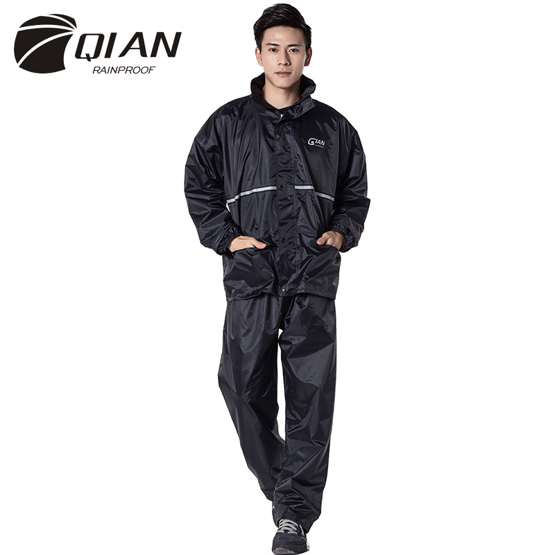 RAINPROOF Professional Adult Outdoor Raincoat Multifunctional Waterproof Pocket Mesh Lining Reflective Tape Design Raingear, Black
RAINPROOF Professional Adult Outdoor Raincoat Multifunctional Waterproof Pocket Mesh Lining Reflective Tape Design Raingear, Black