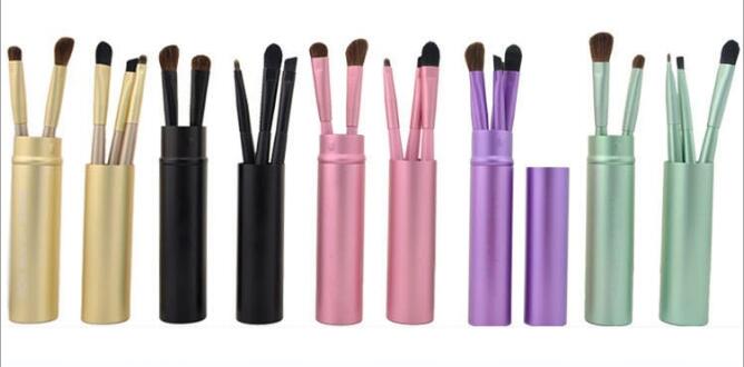 Makeup Brush Kit 5 pcs/set Eyeliner Eyebrow Brush Eye Shadow Blending Brush Set