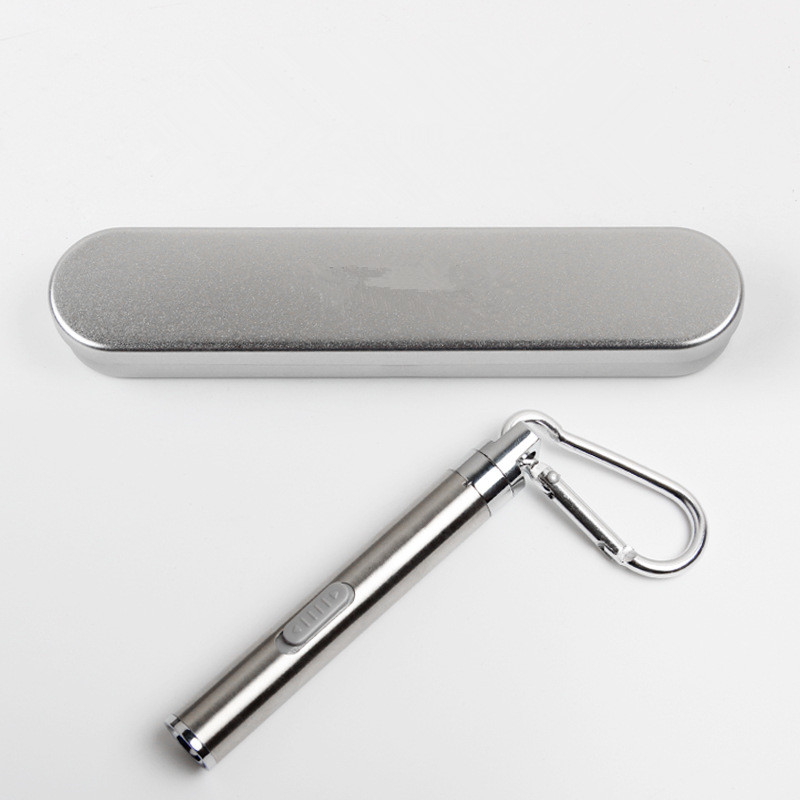 50pcs USB Rechargeable Mini Pocket LED Flashlight Moon Lamp Outdoor Climbing Carabiner Key Chain LED Torch Light with Metal Box
50pcs USB Rechargeable Mini Pocket LED Flashlight Moon Lamp Outdoor Climbing Carabiner Key Chain LED Torch Light with Metal Box