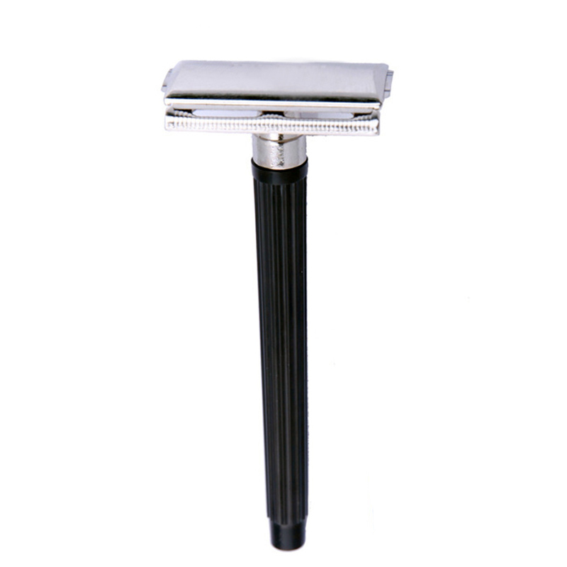 Traditional Men Hand Double Edge Safety Razor Classic Stainless Steel Shaving Hair Blade Razor Manual