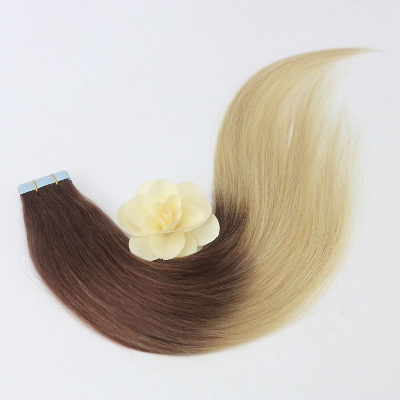 Professional Sales Teams Human Hair Weave Hair Tape Extensions 14-24 Inch Blonde Hair Extensions Toupee For Women