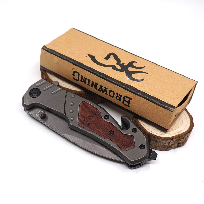 Browning X42 Tactical Knife Survival Folding Blade Knife Hardened 440 57HRC Pocket Hunting Knives Outdoor Camping EDC Tool
Browning X42 Tactical Knife Survival Folding Blade Knife Hardened 440 57HRC Pocket Hunting Knives Outdoor Camping EDC Tool