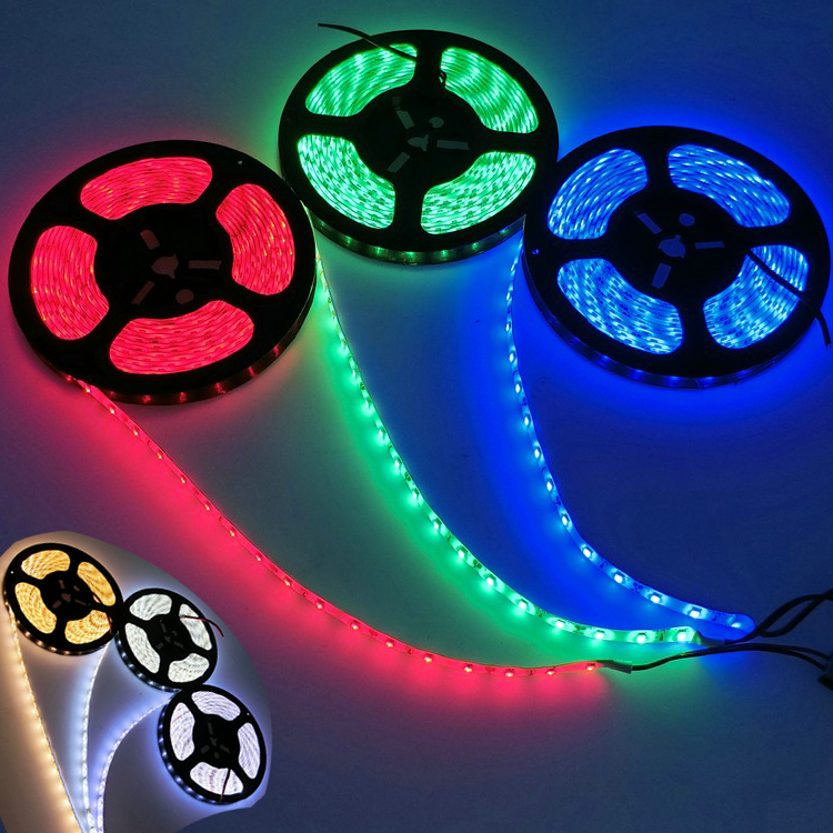High Brightness Led Strip Lights SMD 5050 2835 5630 DC12V Flexible Leds Strips Light Waterproof 60LED/Meter 300LED 5Meter/Roll IP65 IP20 IP44 Rope Lam