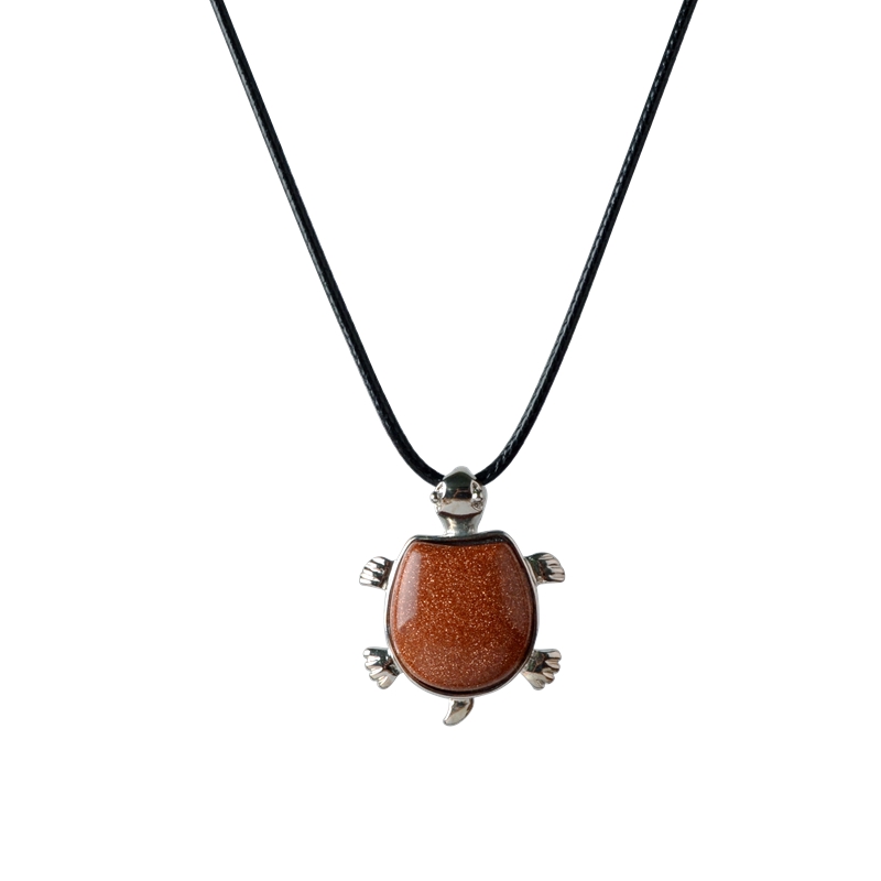 2017 Natural Red Carnelian Turtle Crystal Pendant Women Charka Healing Tortoise Jewelry Necklace 18" for Party in Gift Bags