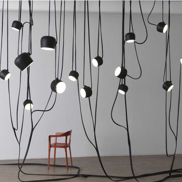 Nordic Small Drum Pendant Lamps White Black Modern Pendant Lights Fixture Home Indoor Lighting Restaurant Cafes Hanging Lamp Droplight