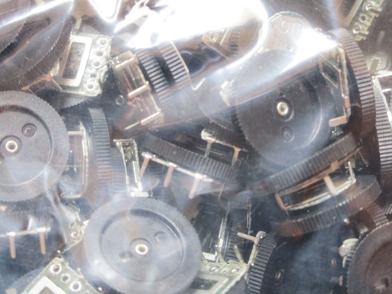 B203 20K 16 * 2MM single joint volume control dial potentiometer turbine gear potentiometer