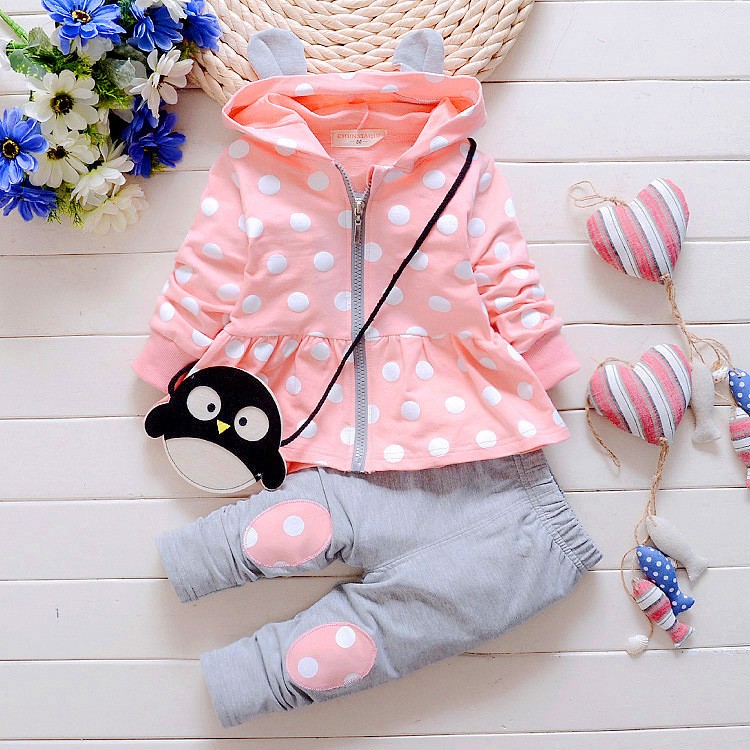 Wholesale- 2016 Spring New Kids girls suit set Korean version of casual cotton hooded jacket pants two suits baby / newborn clothing suit, Lavender
Wholesale- 2016 Spring New Kids girls suit set Korean version of casual cotton hooded jacket pants two suits baby / newborn clothing suit, Lavender