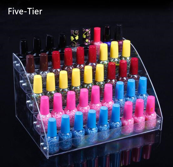 5 Tiers Cosmetic Makeup Nail Polish Varnish Display Stand Rack Holder Jewelry Acrylic Packaging Organizer Storage Box
5 Tiers Cosmetic Makeup Nail Polish Varnish Display Stand Rack Holder Jewelry Acrylic Packaging Organizer Storage Box